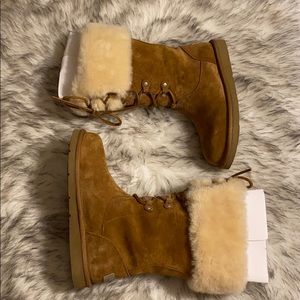 Chestnut Ugg Fur Boots